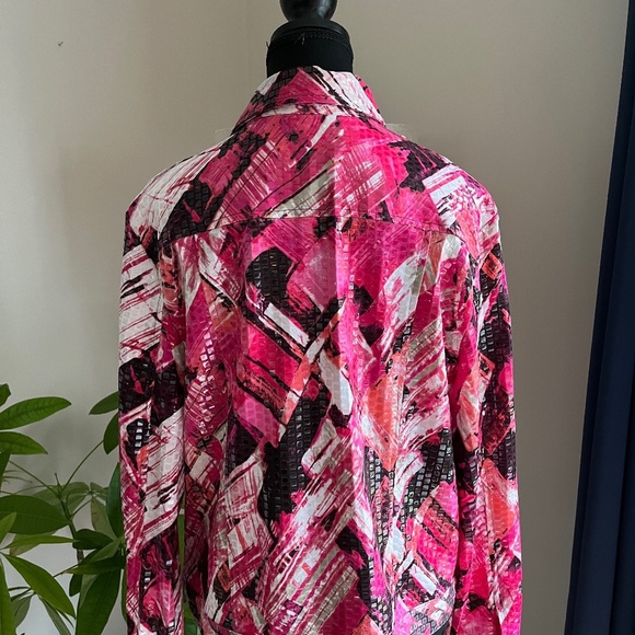 Notions Sparkly Bomber Jacket Size M - Picture 7 of 15